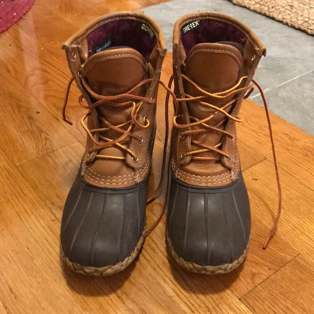 Women’s bean boots with goretex thinsulate!